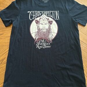 Chris Stapleton All American Road Show Tour T-Shirt Unisex Large Black